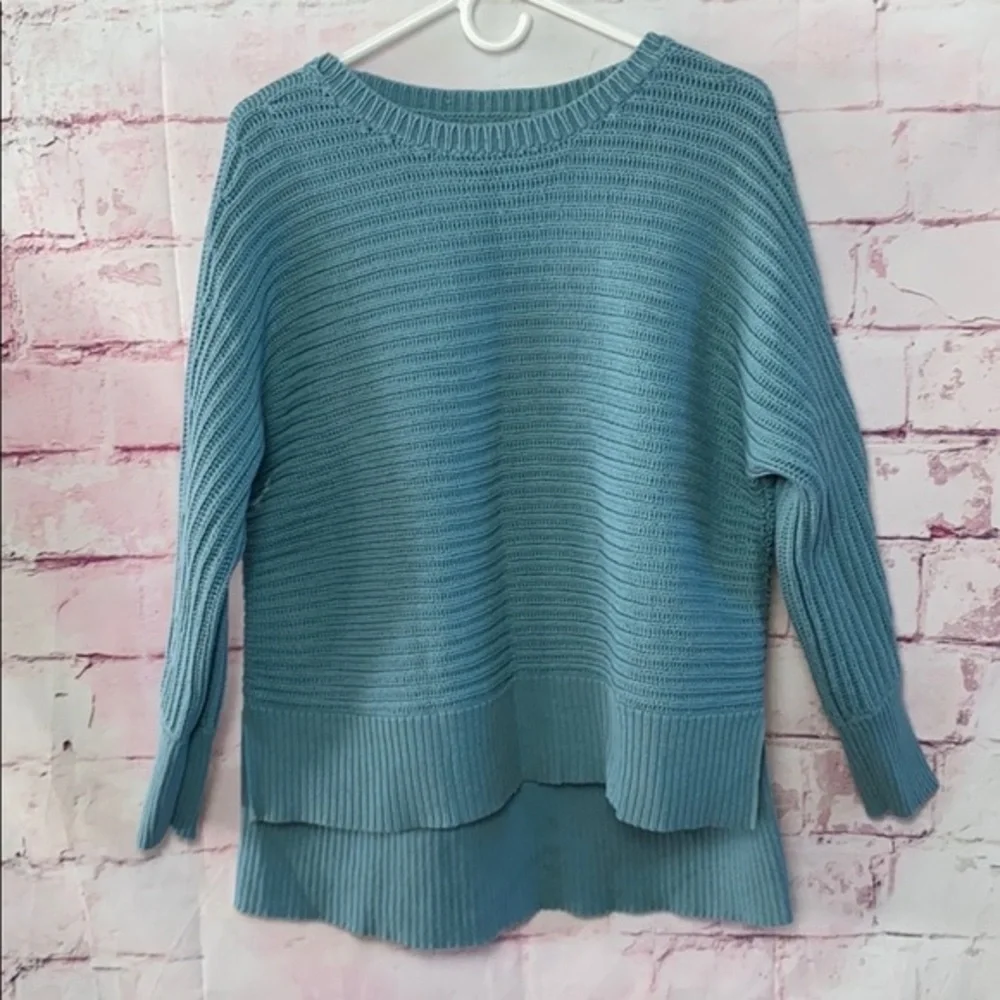 LOU & GREY Blue/Green Knitted Sweater